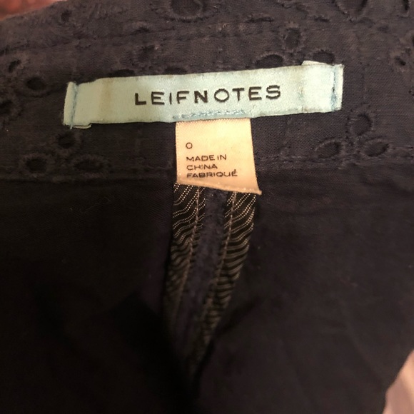 Leifnotes eyelet high low blazer size 0 - Picture 5 of 6